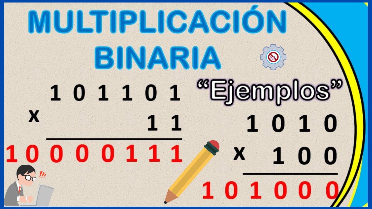 MULTIPLICACIÓN BINARIA - Ejemplos Resueltos #2 ✔ 💥
