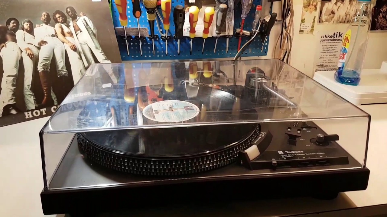 TECHNICS SL-1900 full automatic professional phono TEST