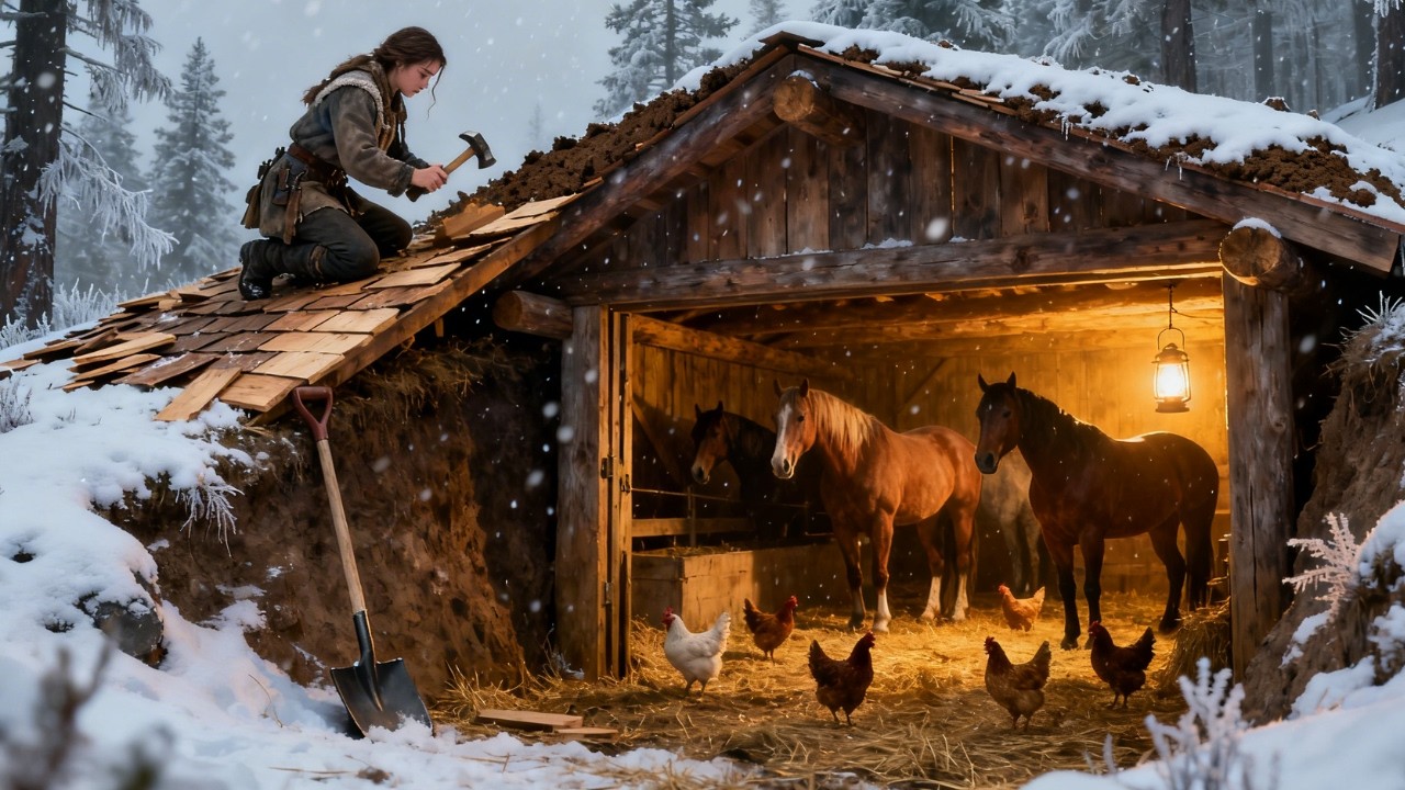 They Mocked Her For Building a Barn Underground - Until the Blizzard of '89 Came