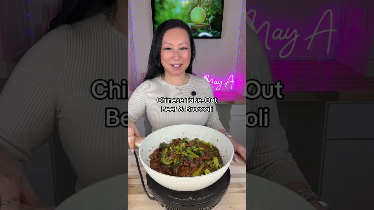 Рецепт китайской говядины с брокколи на вынос #ПростойРецепт #Рецепт #китайский #говядина #брокколи