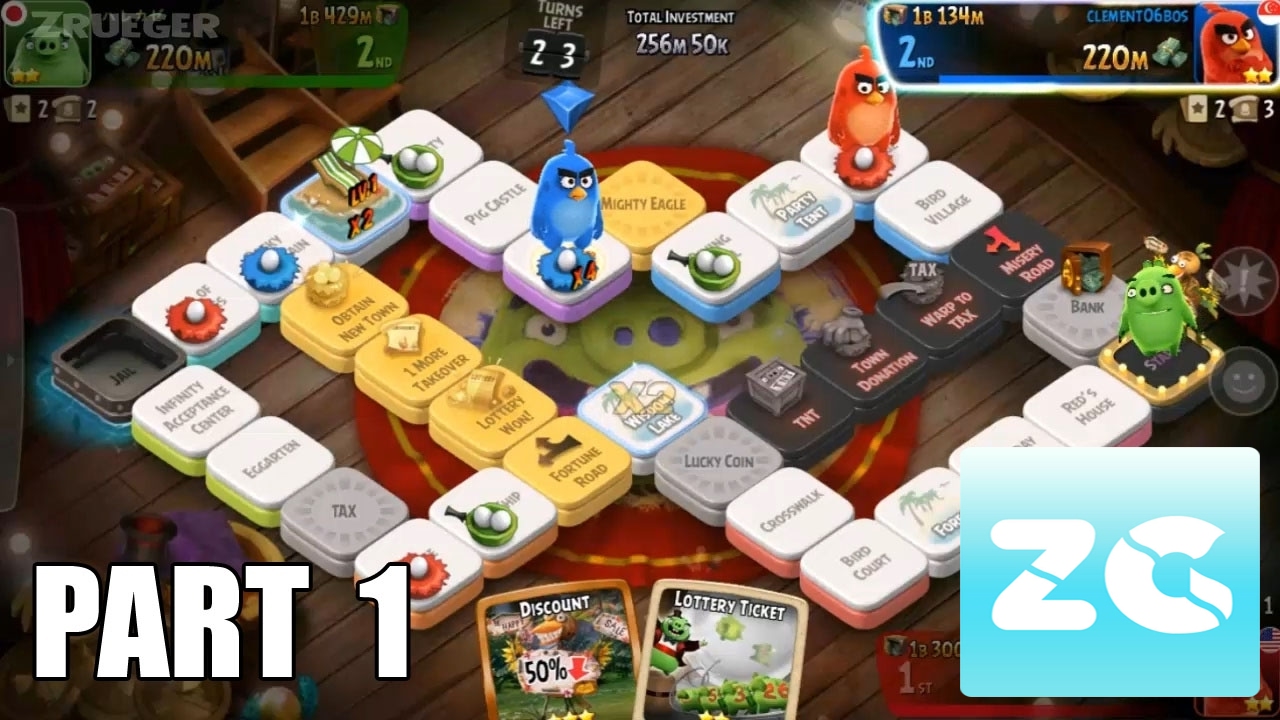 Angry Birds: Dice Android IOS Part 1 Tutorial And Play 1 Match Gameplay HD