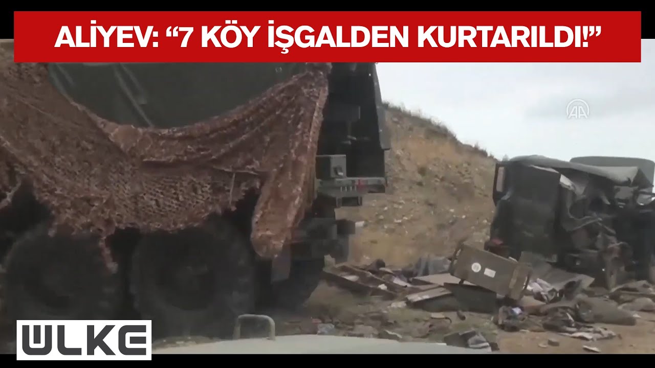 Azerbaycan Cumhurbaşkanı Aliyev, 7 Köyün Ermensitan İşgalinden Kurtulduğunu Duyurdu!