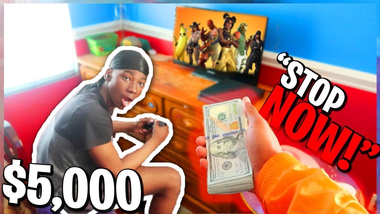 I Paid Kid $5000 to STOP Playing Fortnite Forever! YOU WONT BELIEVE WHAT HE CHOSE!