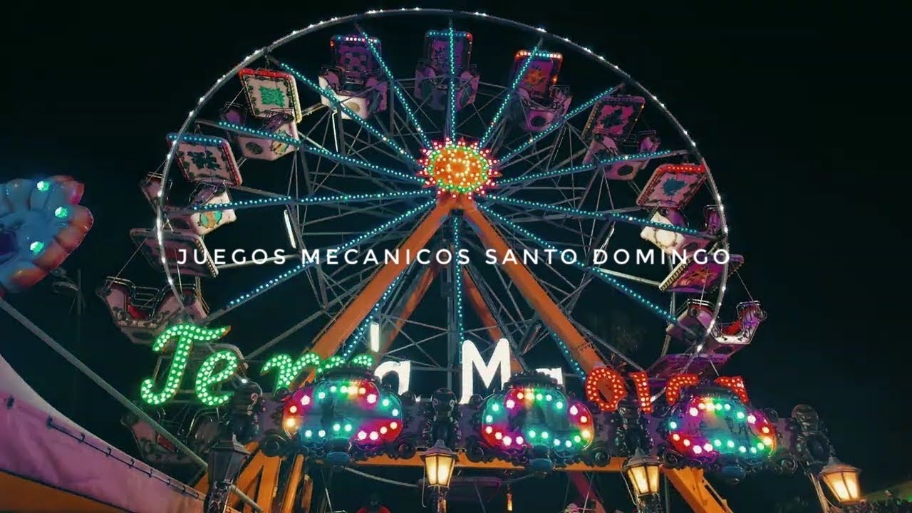 JUEGOS MECANICOS MALECON SANTO DOMINGO🇩🇴