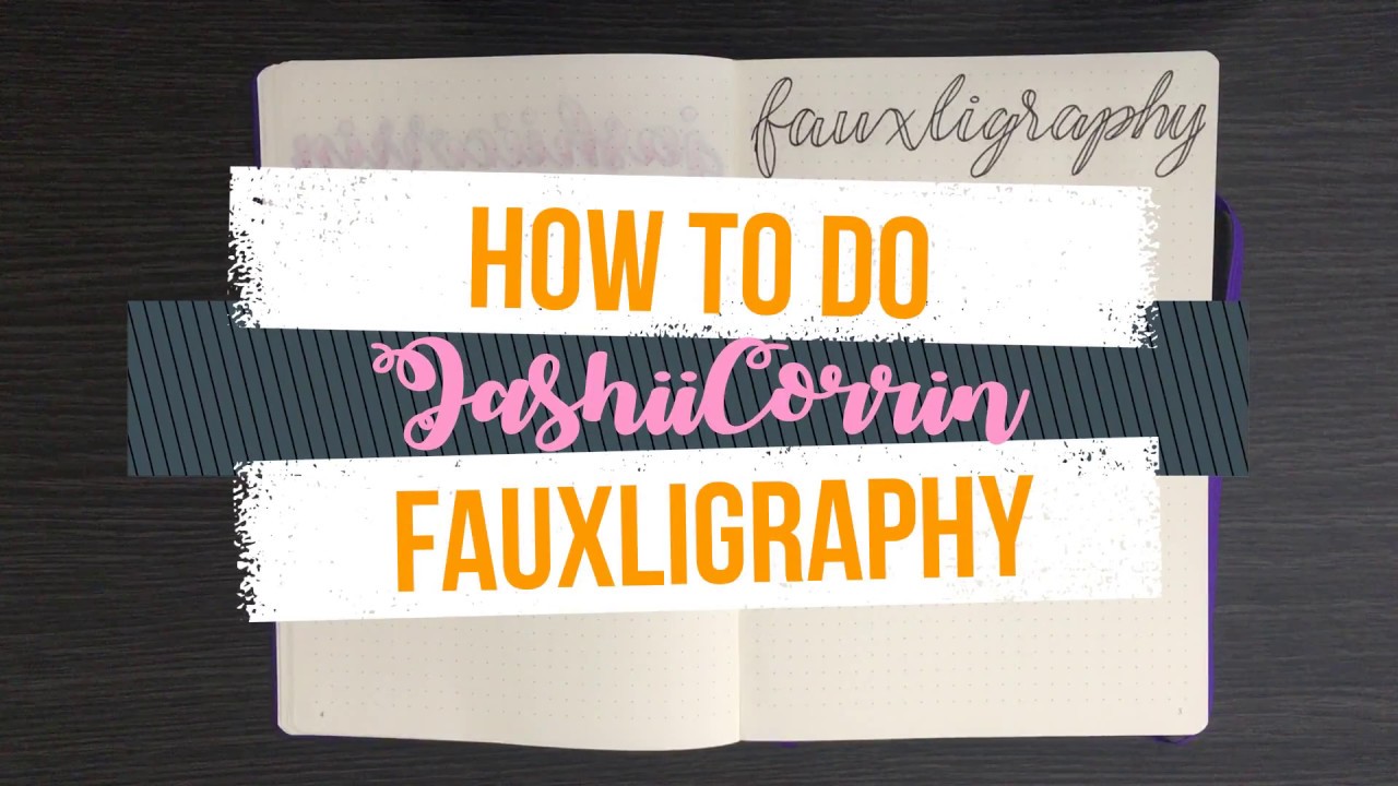 ОСНОВЫ ЛОЖНОЙ КАЛЛИГРАФИИ 💜 Как создать фальшивую каллиграфию в Bullet Journal | Идеи для Bullet ...