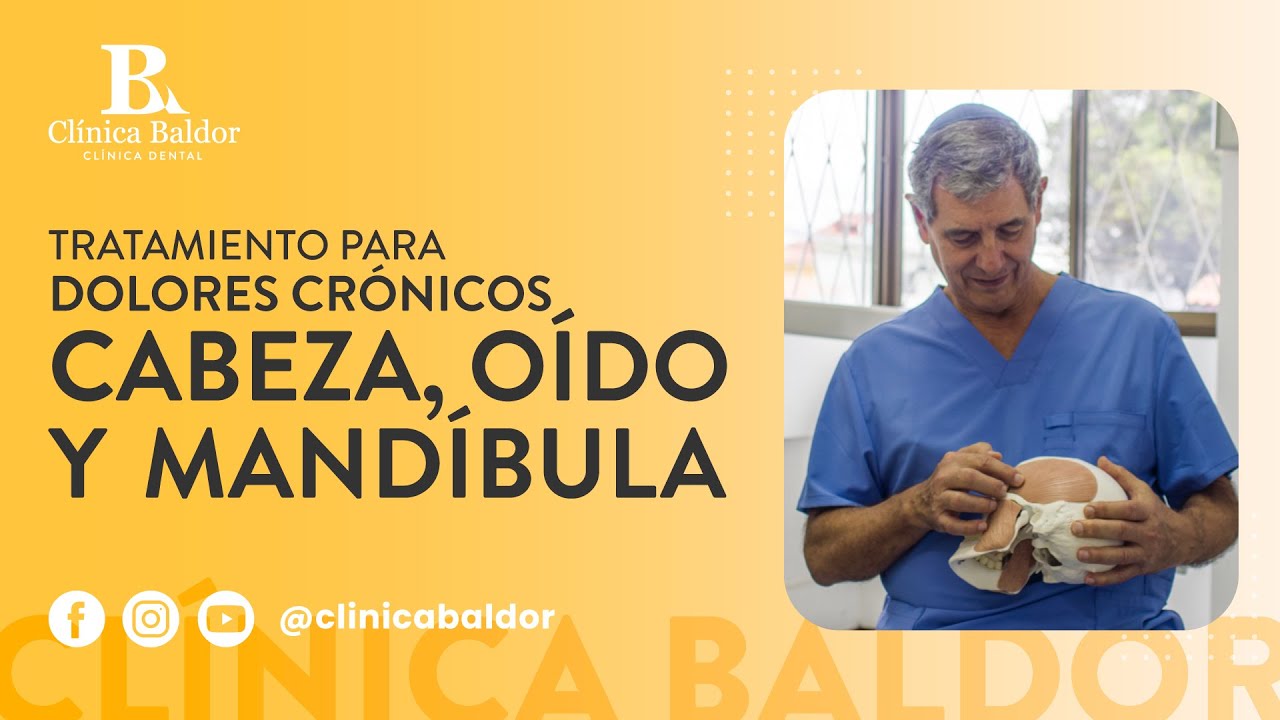 Tratamiento para dolores cr&oacute;nicos de cabeza, o&iacute;do y mand&iacute;bula