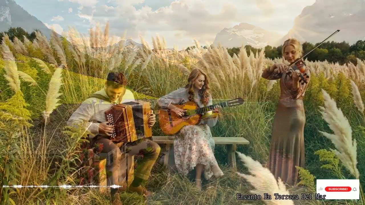 Giai Điệu Bossa Nova Thư Giãn Với Accordion Và Đàn Guitar Tây Ban Nha Trong Không Gian Quán Cà