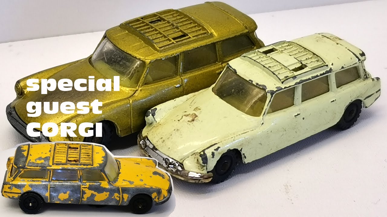 Хаски реставрация Ситроен Сафари. Литая модель. Специальный гость Citroen Corgi
