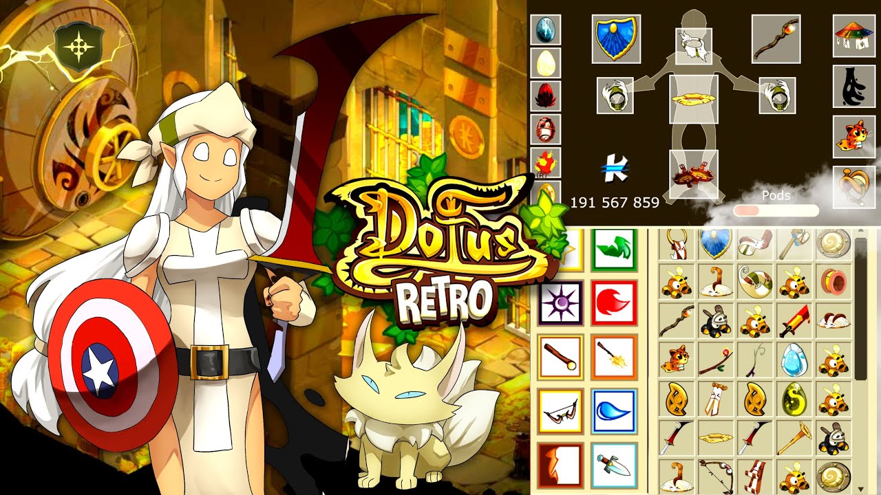 STUFF IOP 200 G8 FULL EXO 17PA 7PM⚡️- DOFUS RETRO PVP