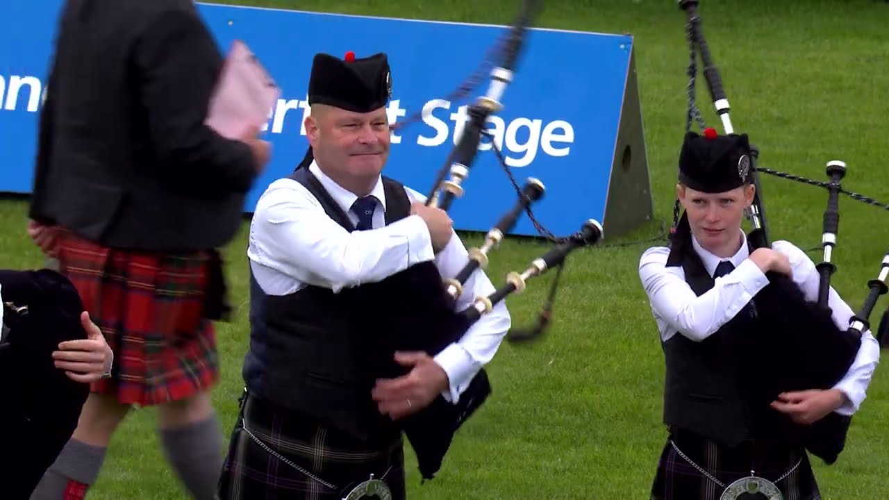 Police Scotland & Federation Pipe Band — 2024 MSR Performance — World Pipe Band Championships