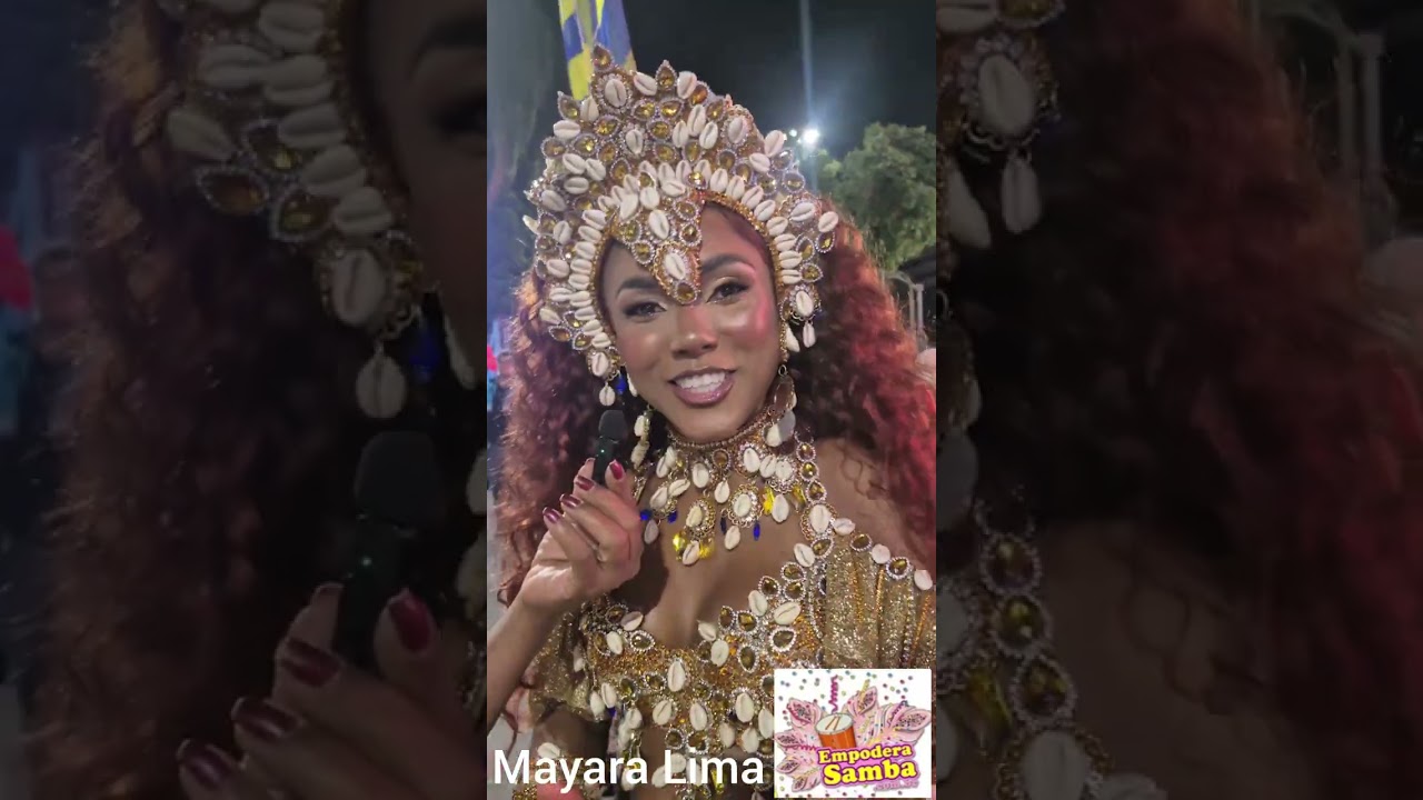 Mayara Lima fala sobre um ensaio especial como Globeleza para o Gshow no Carnaval 2026.