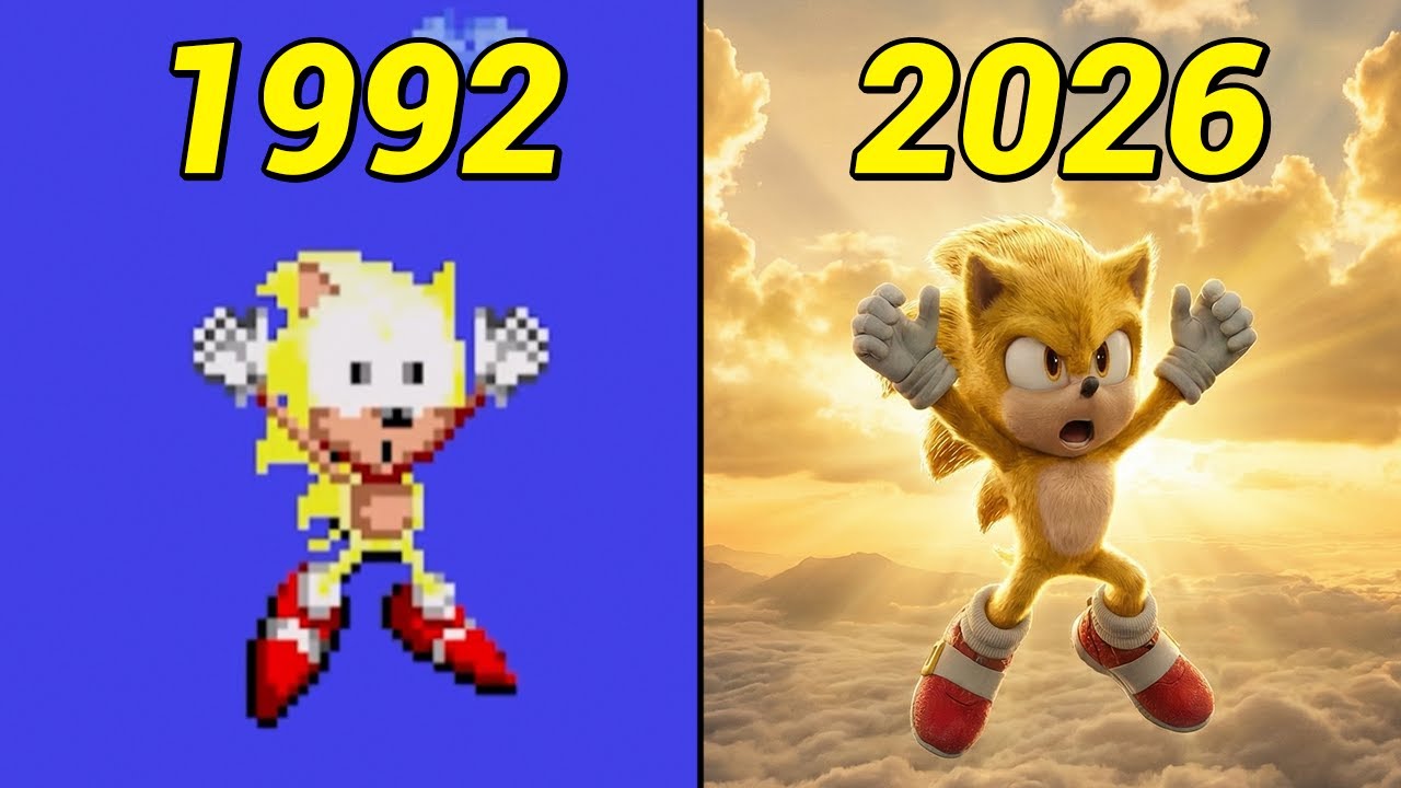 (NEW) Evolution of Super Sonic dying (1992-2026)