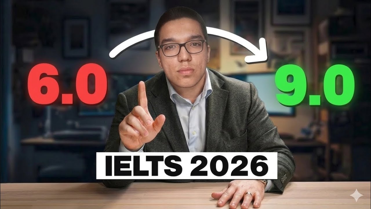2026da IELTS 8+ olish oson bu videodan so'ng. 