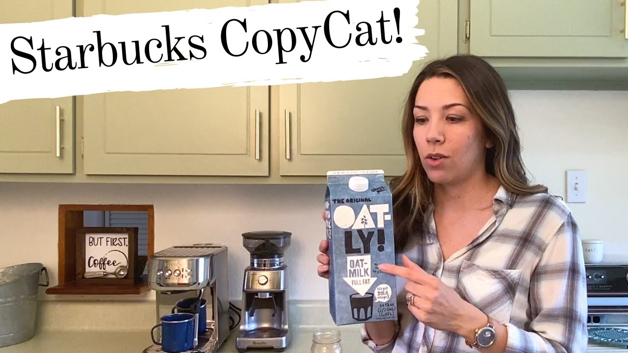 Breville Recipes! Brown Sugar Oatmilk Shaken Espresso Latte Copycat Recipe! Breville Bambino Plus