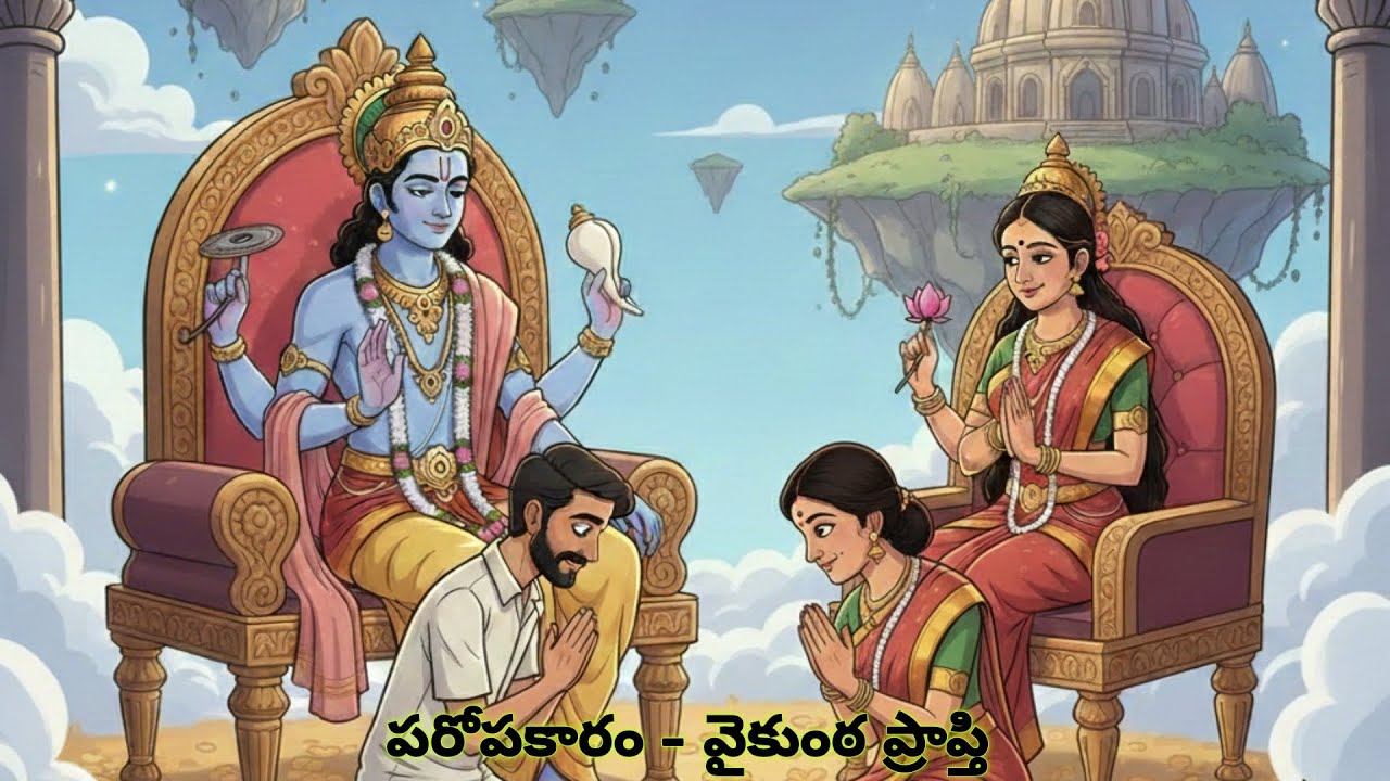 పరోపకారం - వైకుంఠ ప్రాప్తి (మొదటి భాగం)|మాయ తెలుగు స్టోరీస్|