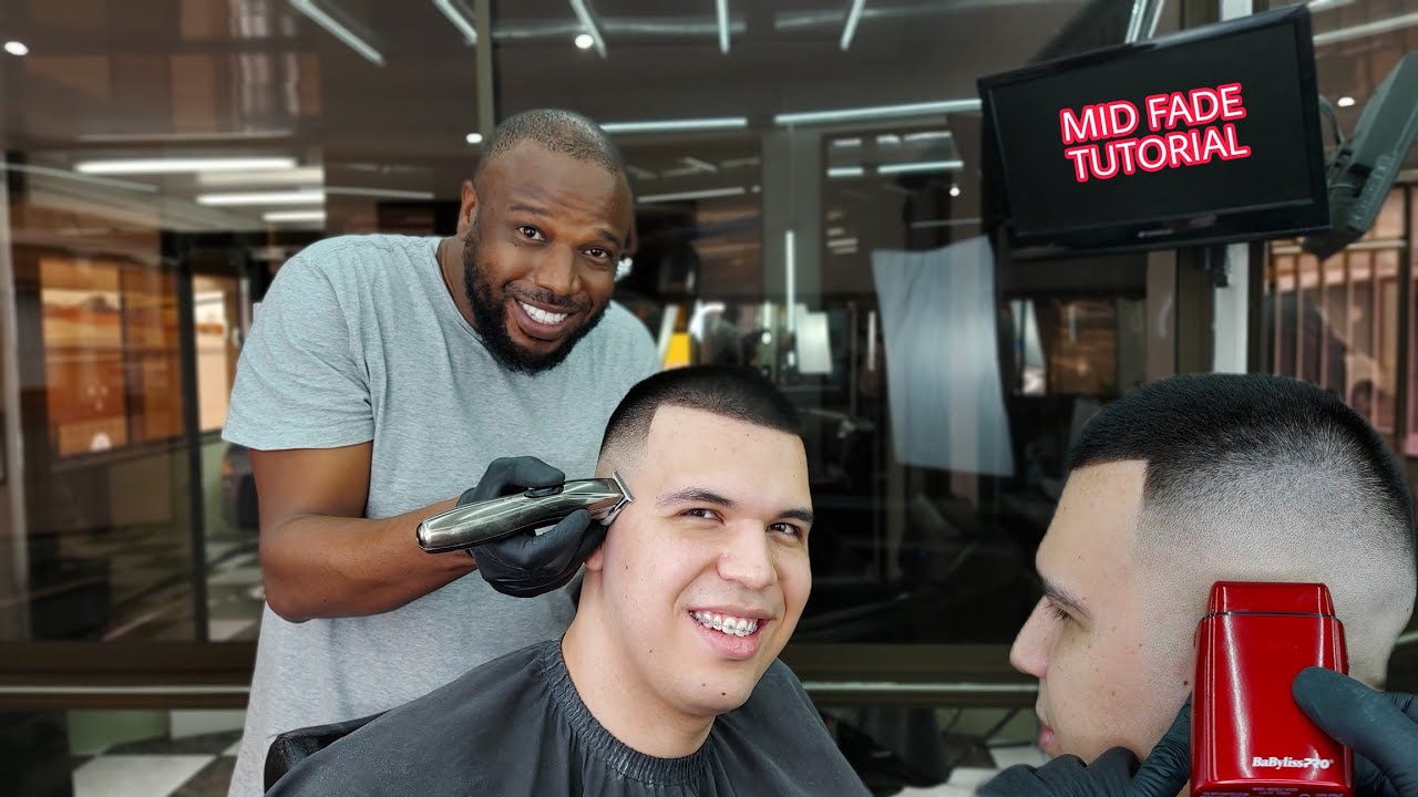 MID FADE PARA PRINCIPIANTES, DE CUMPLEAÑOS! /MID FADE FOR BEGINNERS BIRTHDAY FADE by HENRY PRECISE.