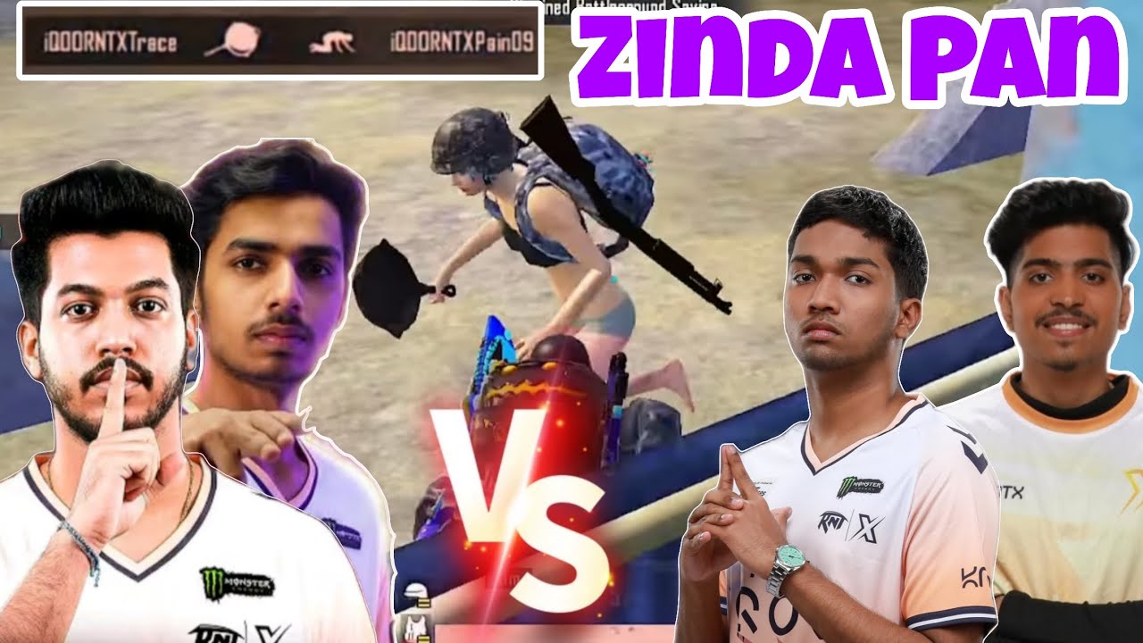 Tracegod Vs Pain Zinda Pan 🍳 2v2 TDM Match Most Awaited 😱