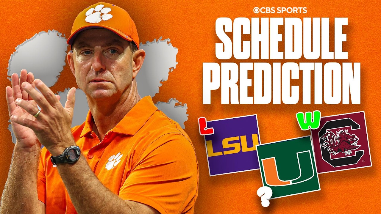 Clemson Tigers 2026 Season Preview + Schedule Prediction game-by-game ✅