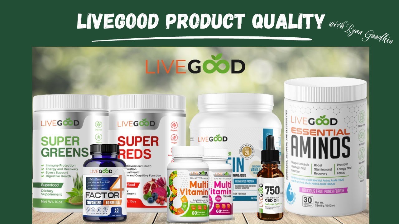 LiveGood Product Quality Facts With LG Product Formulator Ryan Goodkin