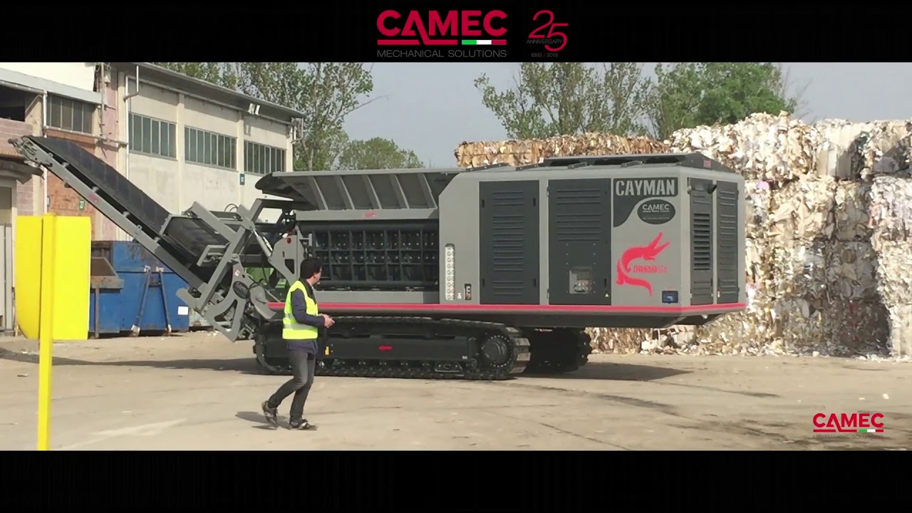 CAMEC Mobile Shredder CAYMAN DRM650