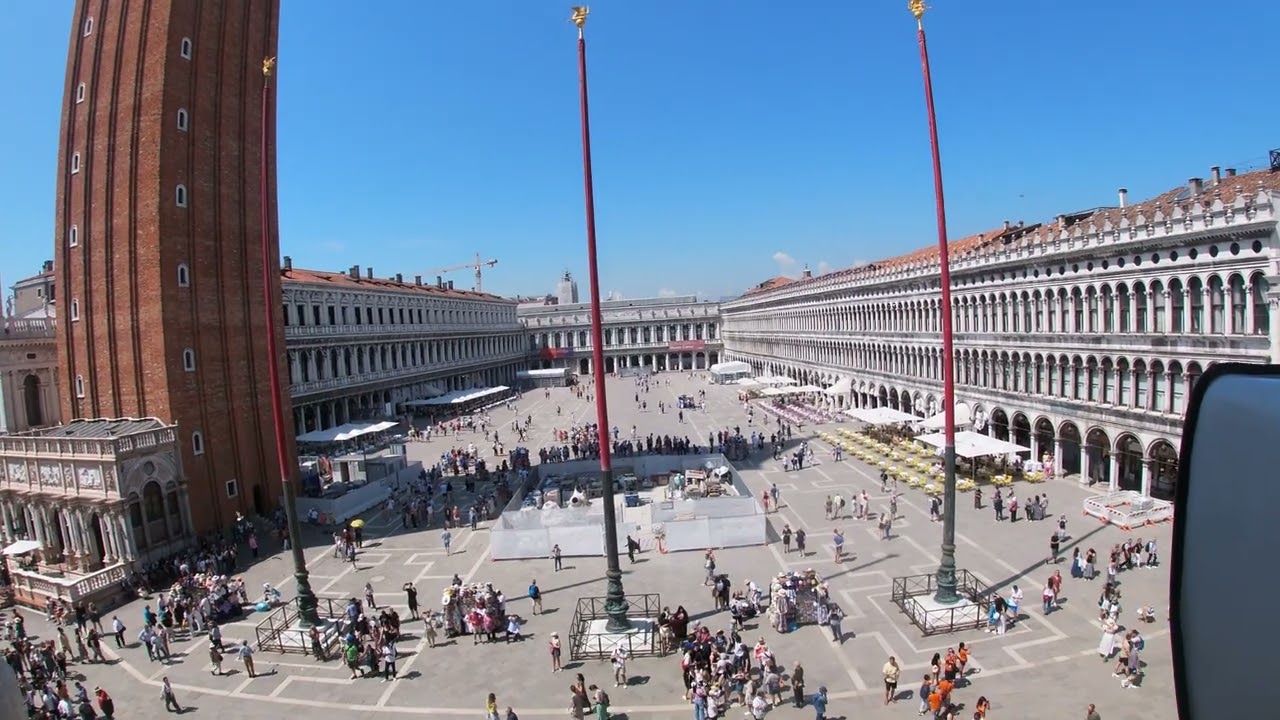 St Marks Basilica Venice, rooftop vantage point. June 2023 @Strolling_Places