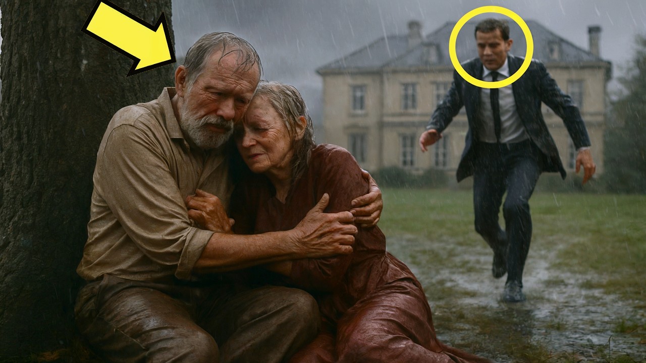 MILLONARIO VE A SUS PADRES LLORANDO BAJO LA LLUVIA… CUANDO DESCUBRE EL MOTIVO, QUEDA EN SHOCK