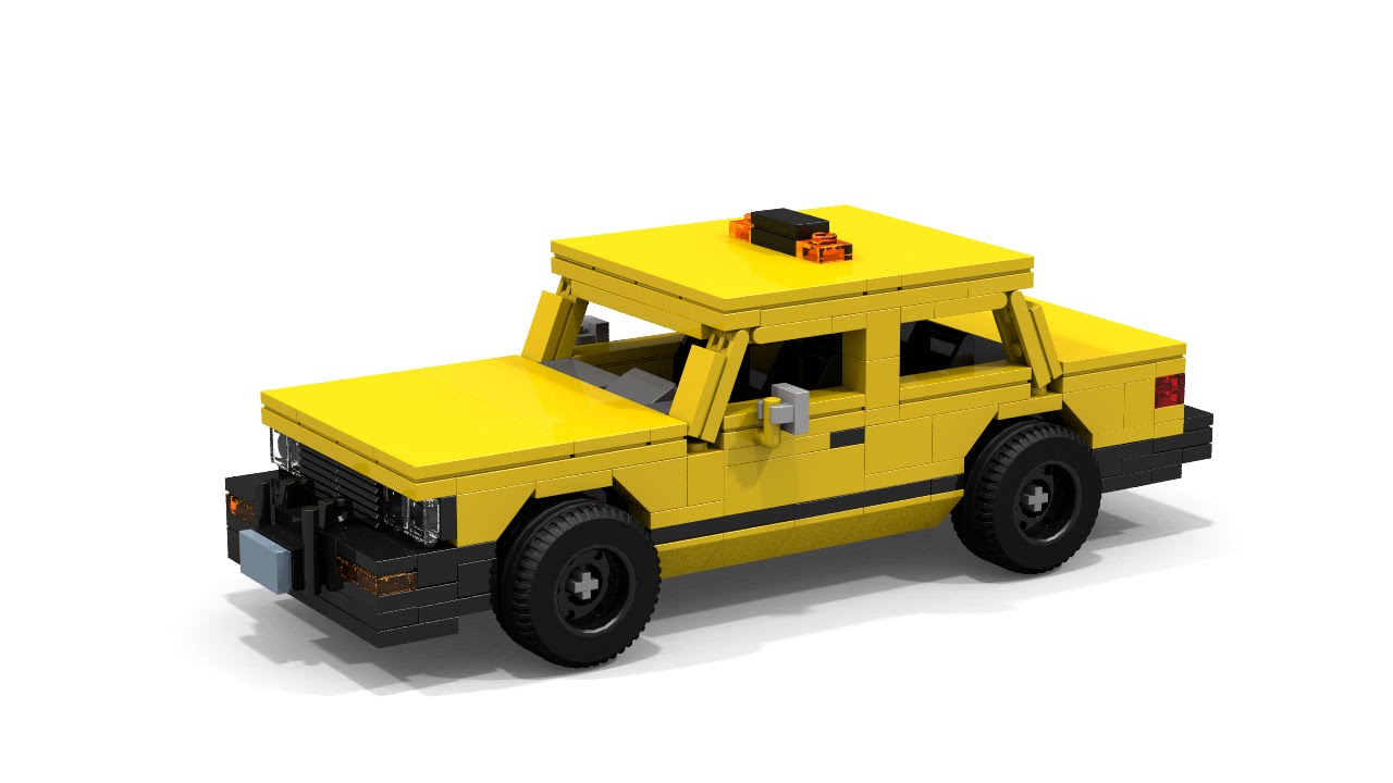 [MOC] LEGO Chevrolet Caprice Taxi Tutorial