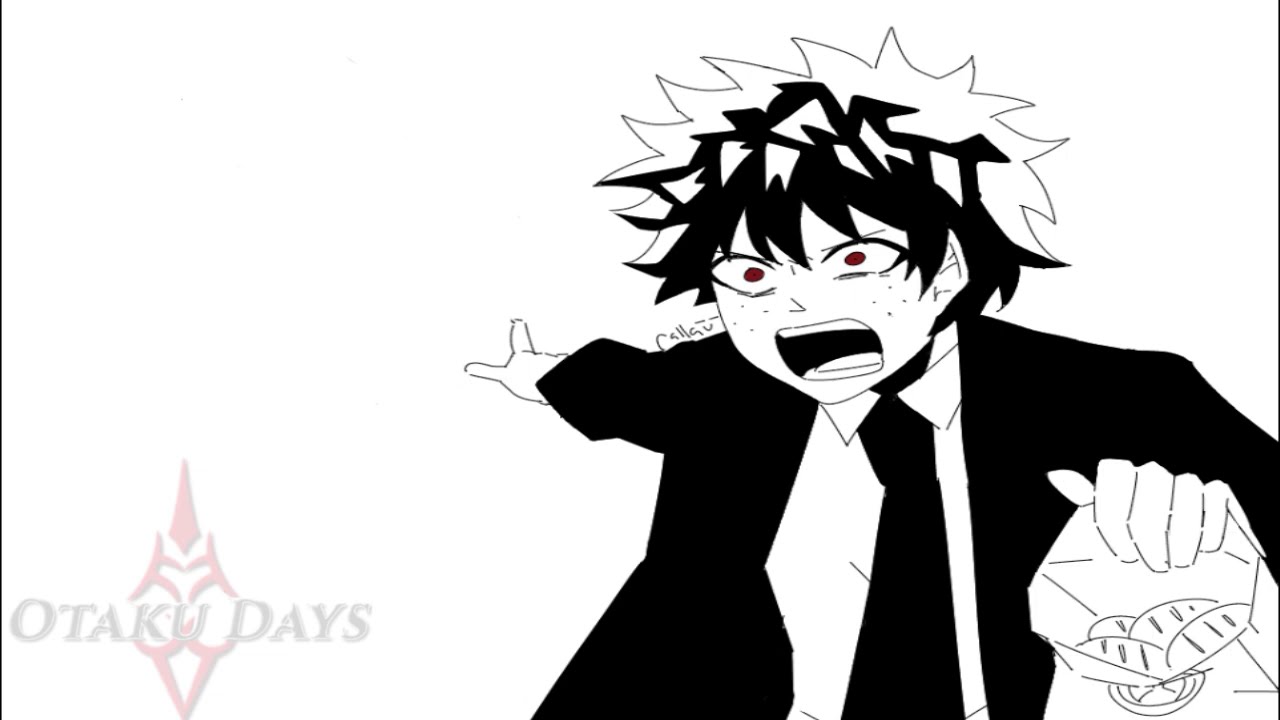 Deku vai ao Burger King (COMICS Villain Deku)