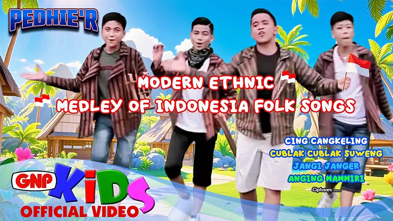PEDHIE'R - Cing Cangkeling _Cublak Cublak Suweng _Jangi Janger_Anging Mammiri (lagu anak)