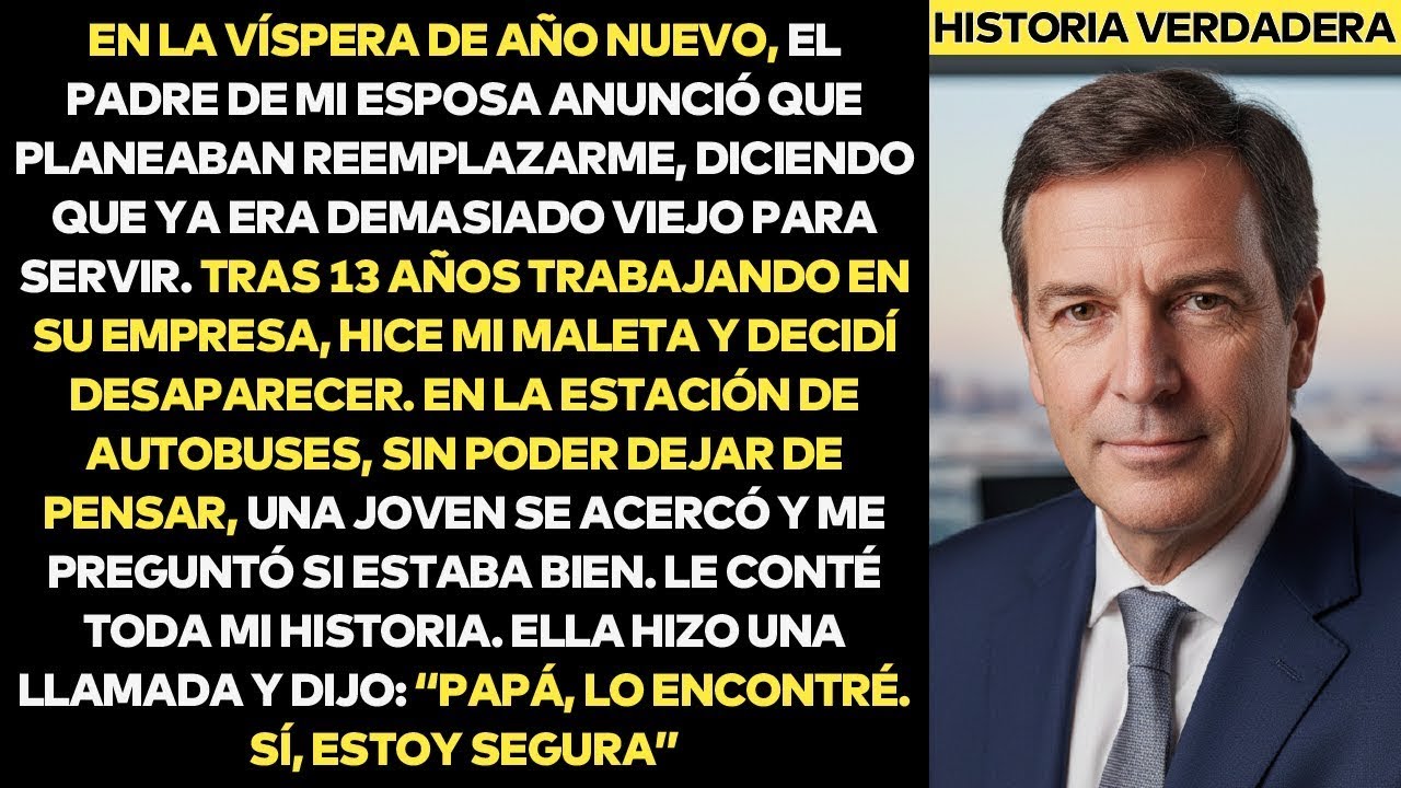 El Padre De Mi Esposa Anuncio En La Nochevieja Que Me Reemplazaran Por Otro