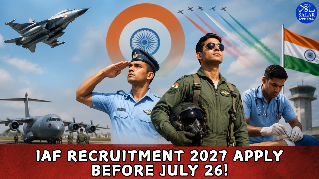 Indian Air Force Recruitment 2027: Agniveervayu & Medical Assistant Vacancies