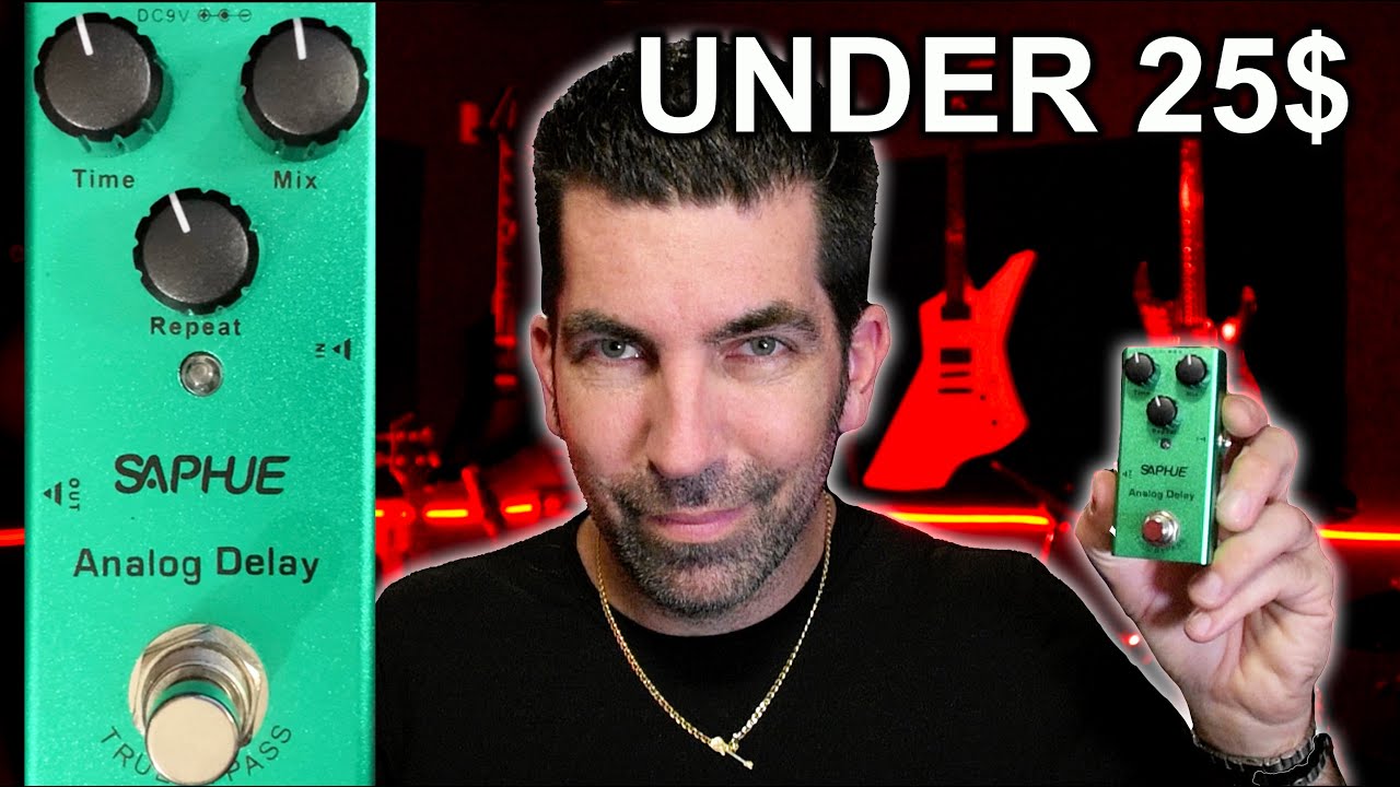 SAPHUE Analog Delay Quick Unboxing/Demo/Review