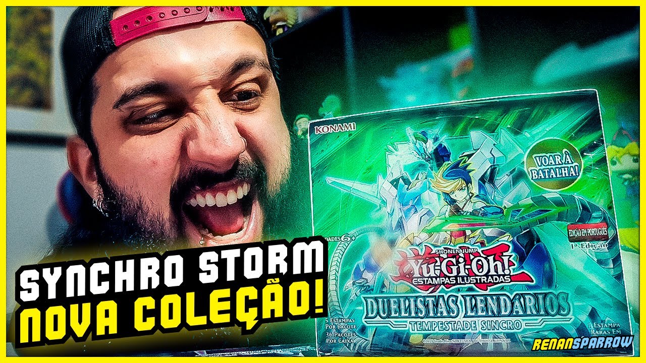 NOVOS SYNCHROS INSANOS: UNBOXING TEMPESTADE SINCRO!