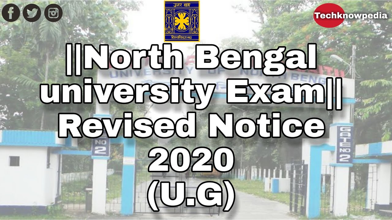 Revised NBU exam guidelines for U.G part-3 2020.....