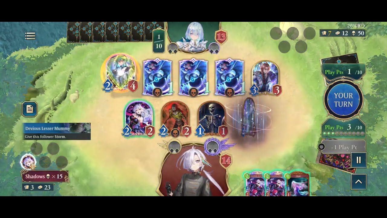(Masters Ranked) Mode Abyss vs Lishenna Portal [Shadowverse: Worlds Beyond/Heirs of the Omens]