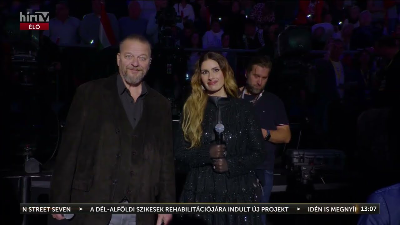 Egy vérből valók vagyunk: a Nélküled zárta a nyíregyházi békegyűlést - HírTV
