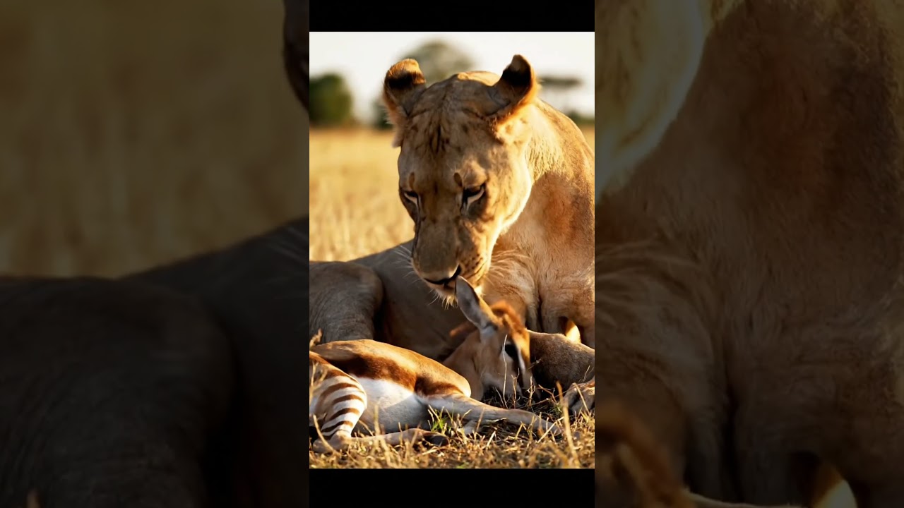 When animals feel too | Real moments of compassion in nature (8K UHD )
