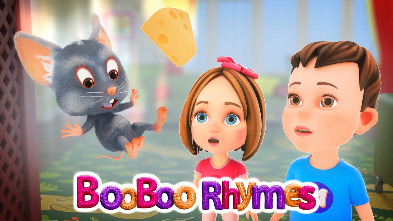 Hickory Dickory dock song 4K by BooBoo Rhymes/Nursery rhymes