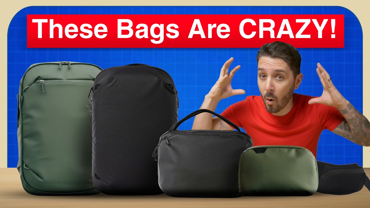 🚨 NEW DROP: Peak Design Travel Collection Review (Quick look at 4 new bags)