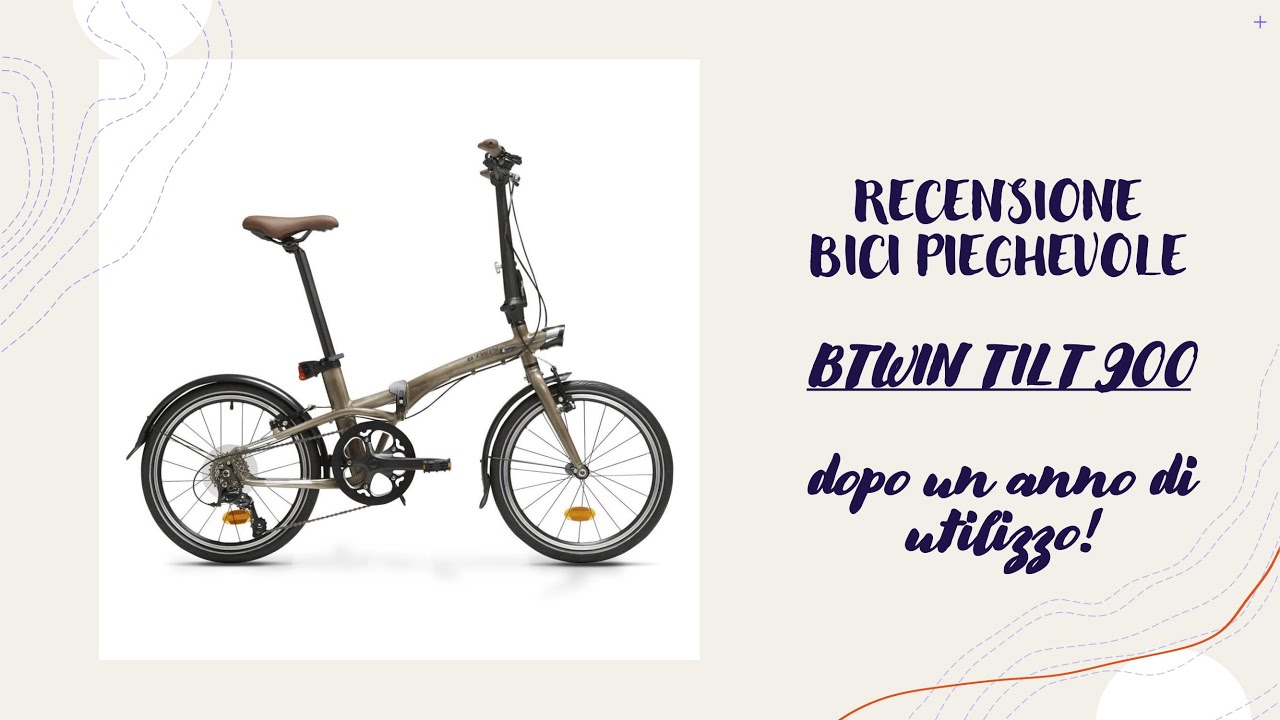 Обзор складного велосипеда BTWIN TILT 900 decathlon.