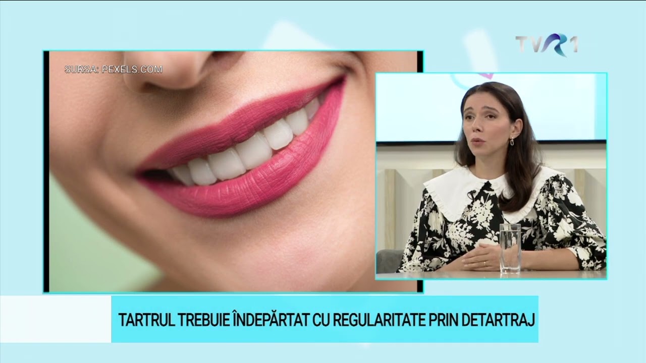 Atelier de sănătate: Legătura dintre salivă și tartru și ce este litiaza salivară (@TVR1)