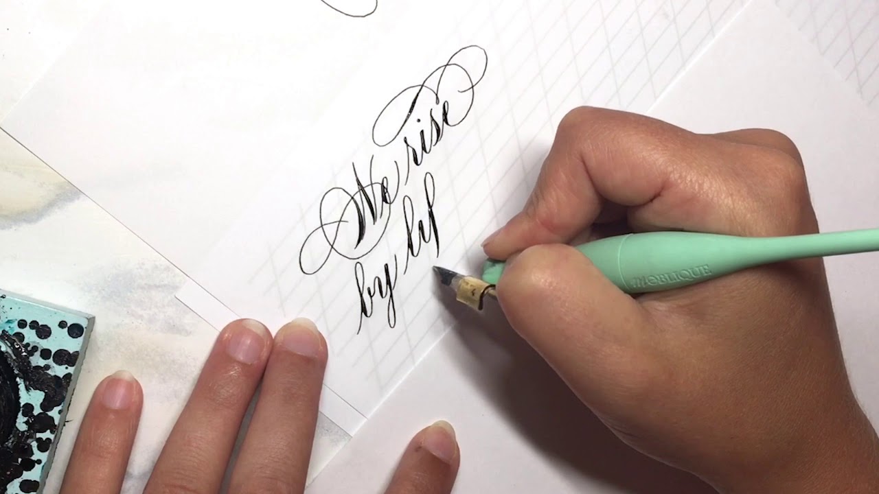 Real-time Pointed Pen Calligraphy: 