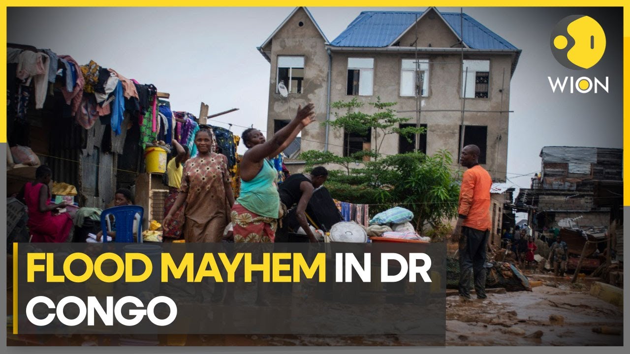 Corpses pile up after devastating floods in DR Congo | WION Climate Tracker | Latest English News