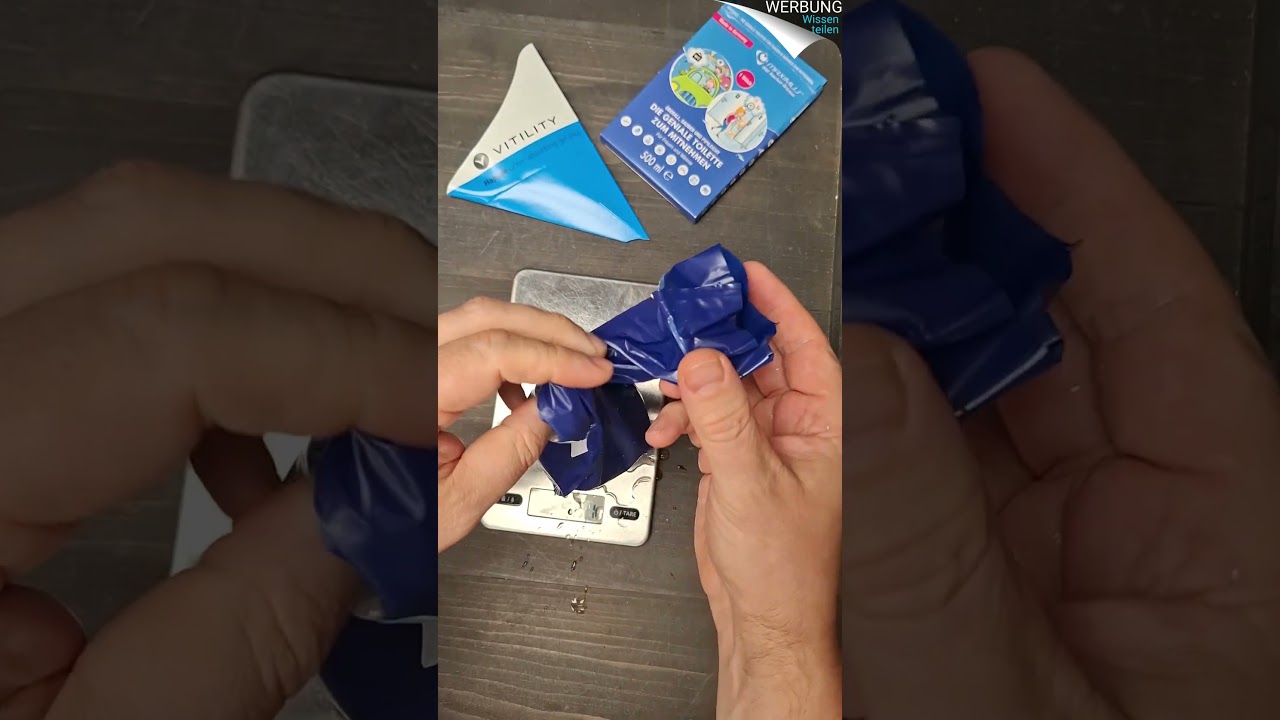 500ml-Notfalltoilette - wie viel passt rein?