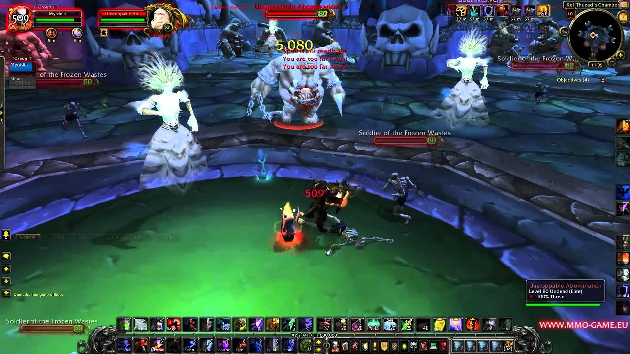 Enhancement Shaman solo Kel'thuzad MoP Beta