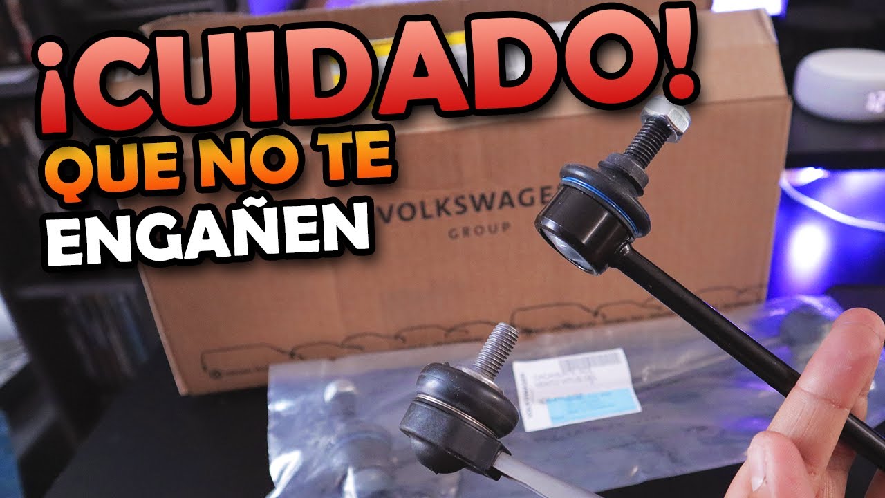 ESTA ES LA DIFERENCIA de una pieza original y una imitación de VolksWagen