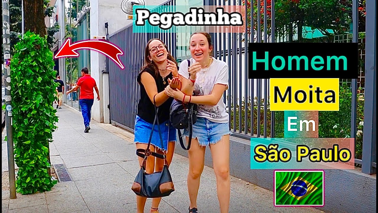 Pegadinha: Homem Moita com os melhores reaçoes e sustos - Bushman Prank
