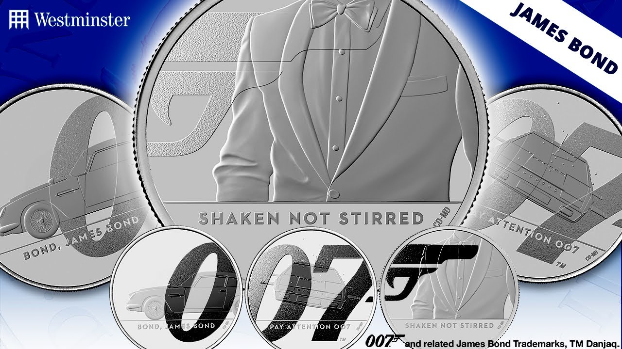 This FINAL James Bond coin will leave you shaken not stirred