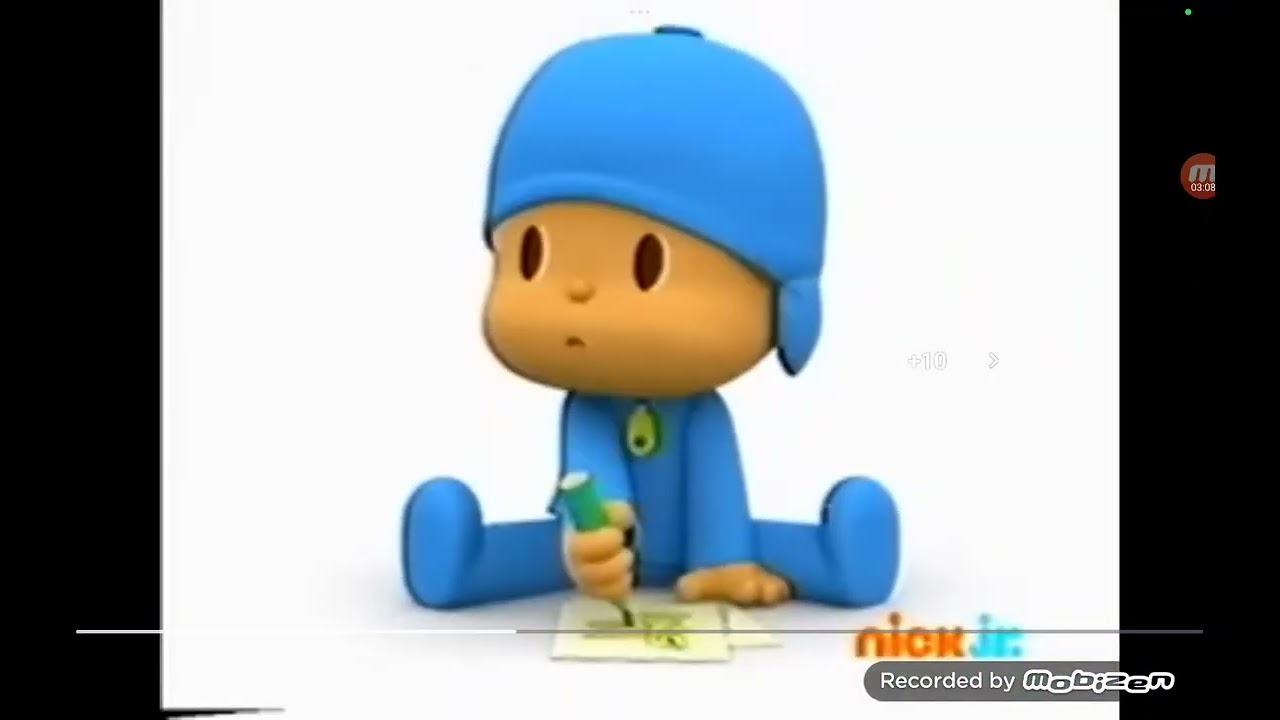 Reacting creepy Pocoyo story