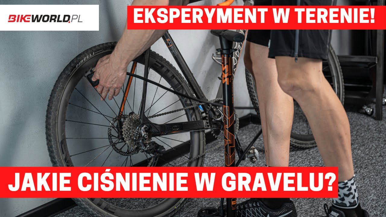 Jak ustawić ciśnienie w oponach gravel?